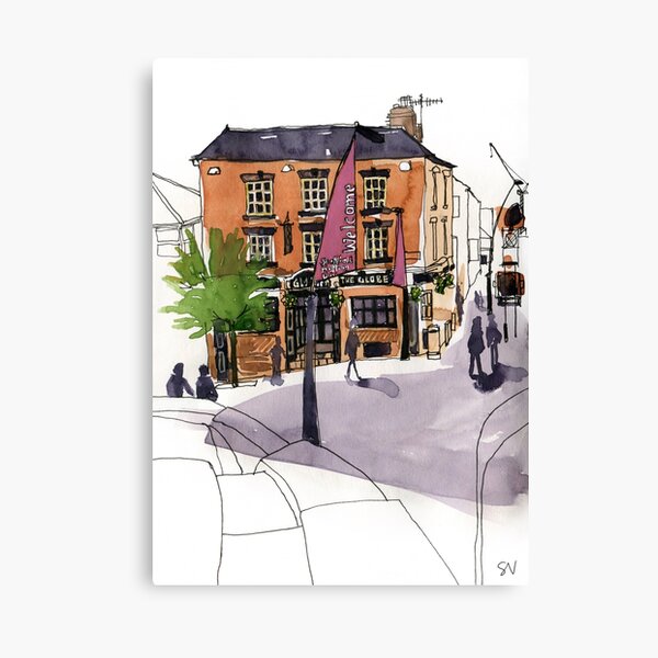 The Globe Inn, Sheffield City Centre Canvas Print