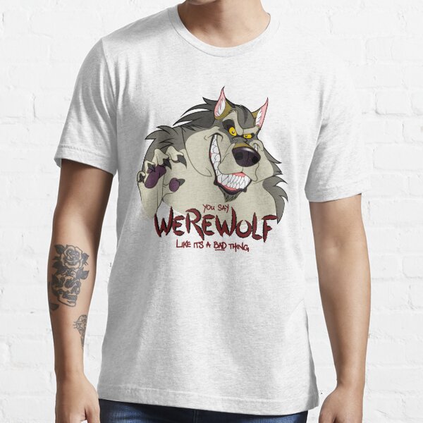 You Say Werewolf Like It's a Bad Thing, Ver. 2.0 (Light Colors) Essential T-Shirt