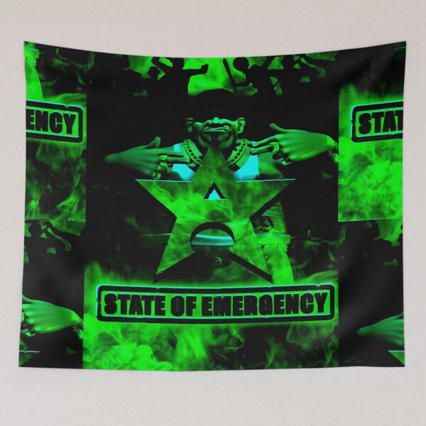 Item preview, State Of Emergency 1 - Dark Green #7 designed and sold by Brazz Official.