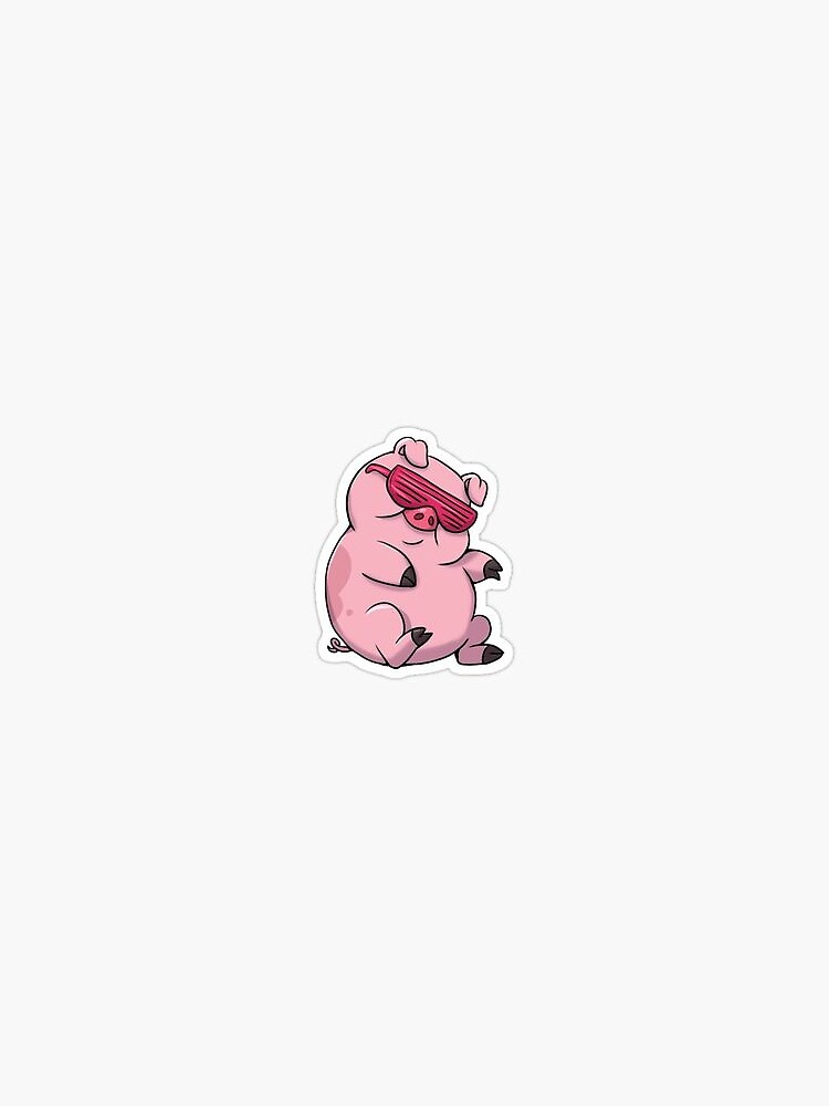 cool pig by eviebeadles