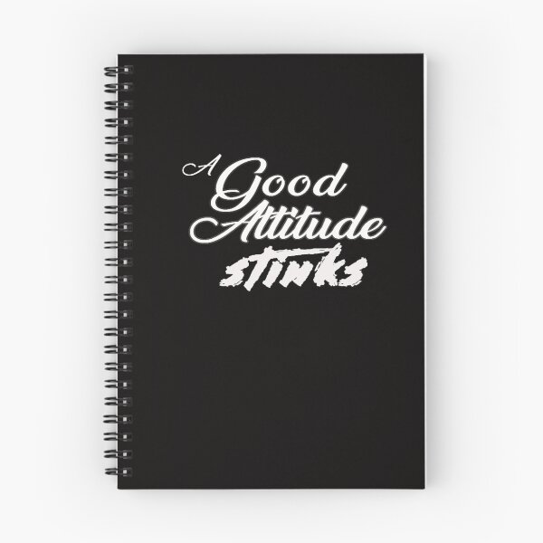 Item preview, A Good Attitude Stinks - BLACK  - (Also a black on white version) designed and sold by seize39.