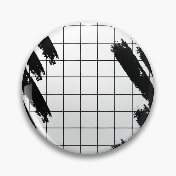Item preview, Black & White Grid with Black Dashes designed and sold by Dots and Dashes  Co..
