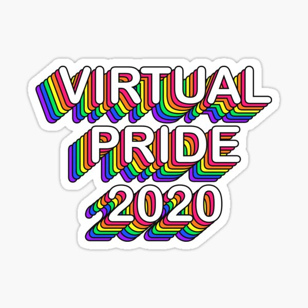 Virtual Pride 2020 Sticker