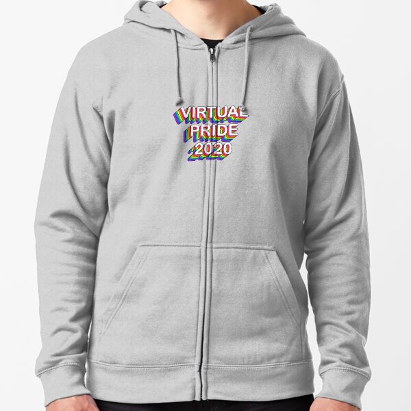 Virtual Pride 2020 Zipped Hoodie