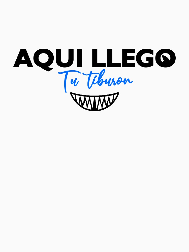 Ahi Esta El Tiburon Letra
