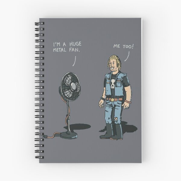Item preview, I'm a Huge Metal Fan Pun designed and sold by aceandjack.