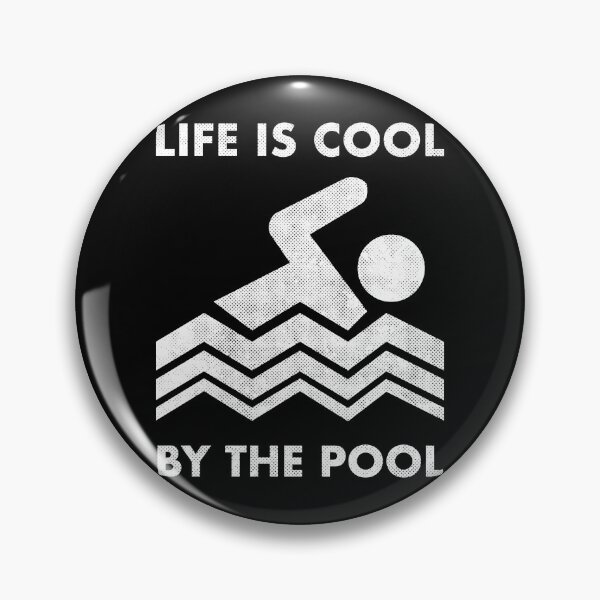 Item preview, Life is cool by the pool dark designed and sold by infleims.