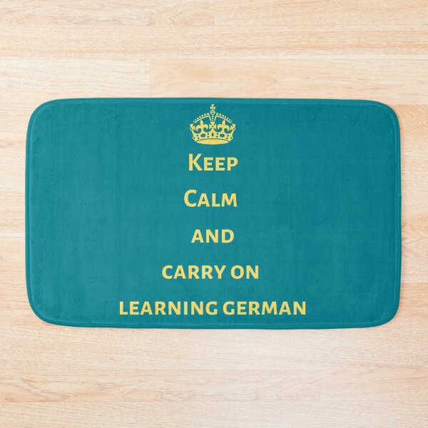 Item preview, Keep Calm and Carry on Learning German designed and sold by Time4German.