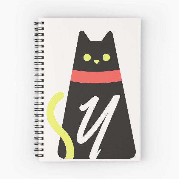 Item preview,   Alphabet  initial Letter  Y and black,red and yellow  cat designed and sold by dygo1986.