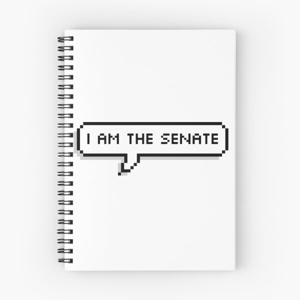 Item preview, I am the Senate Pixel Speech Bubble designed and sold by Lemon  Merch.