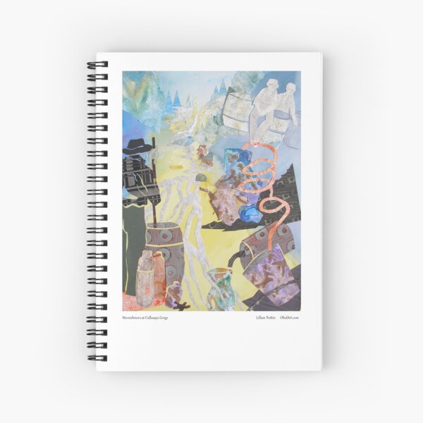 Moonshiners at Cullasaya Gorge Spiral Notebook