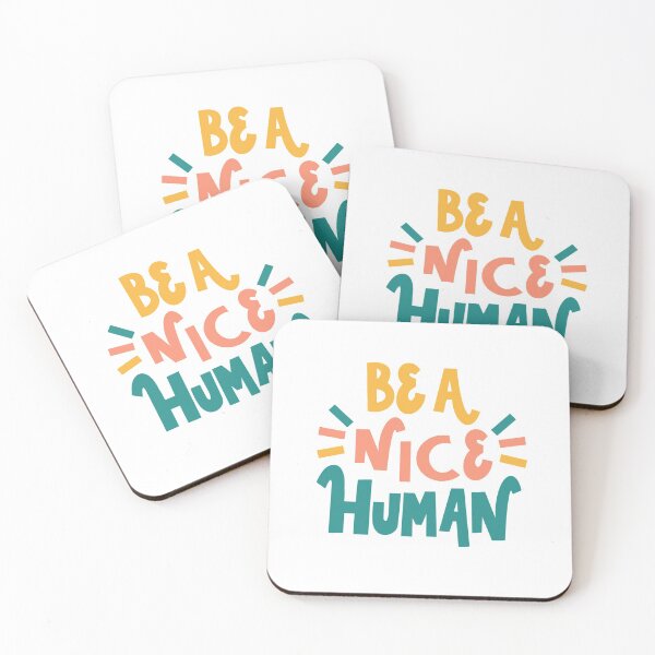 Item preview, Be a Nice Human designed and sold by Stephanie Vanden Hoek.