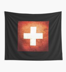 Switzerland - Vintage Wall Tapestry