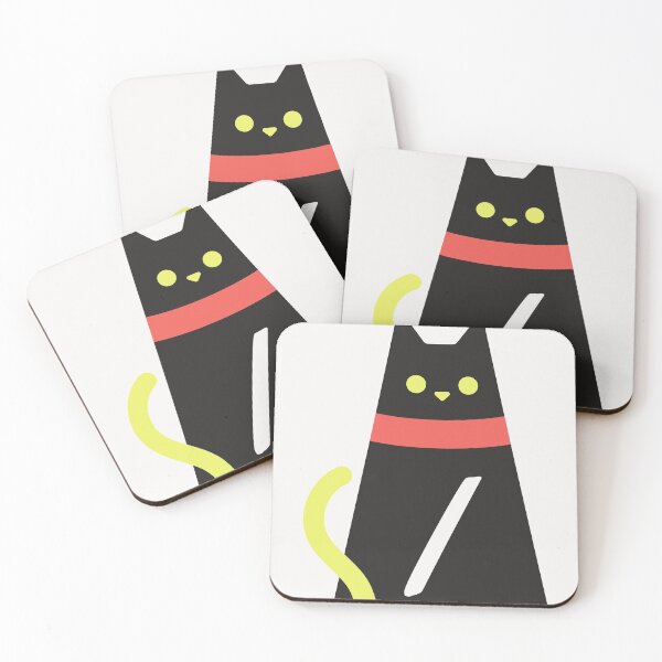 Item preview,   Alphabet  initial Letter I and black,red and yellow  cat designed and sold by dygo1986.