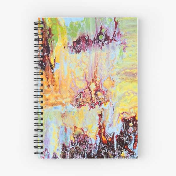 Item preview, Acrylic Pour Abstract Art, Vibrant Colors Painting designed and sold by dianecita.
