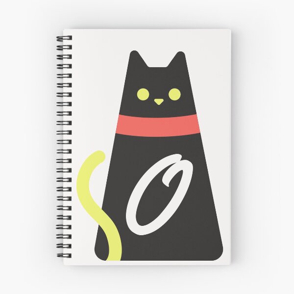 Item preview,   Alphabet  initial Letter O and black,red and yellow  cat designed and sold by dygo1986.