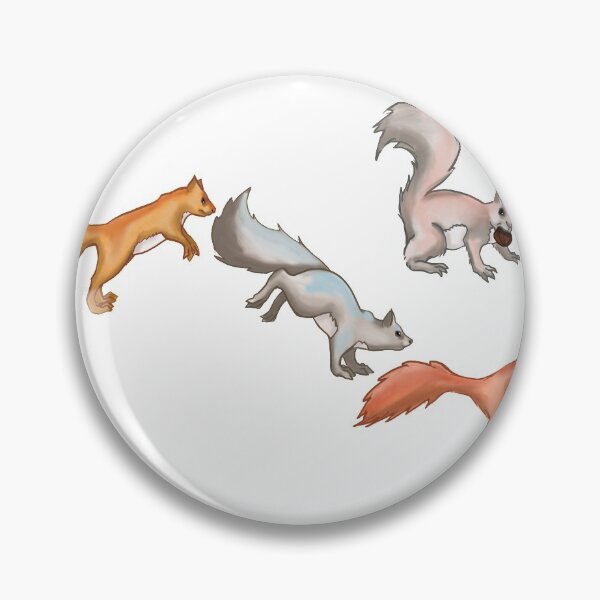 Item preview, Chasing squirrels designed and sold by Marmotdragon.