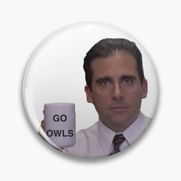 Item preview, GO OWLS- Michael Scott designed and sold by drewroach16.