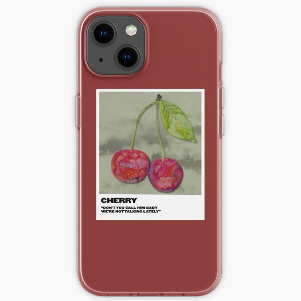cherry polaroid iPhone Soft Case