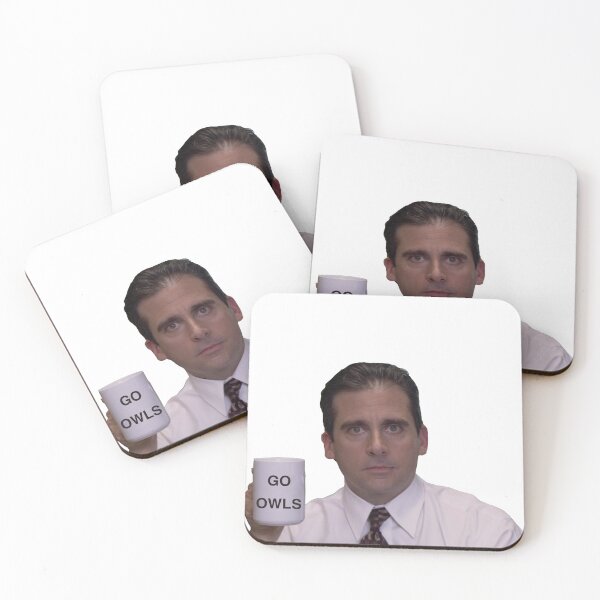 Item preview, GO OWLS- Michael Scott designed and sold by drewroach16.