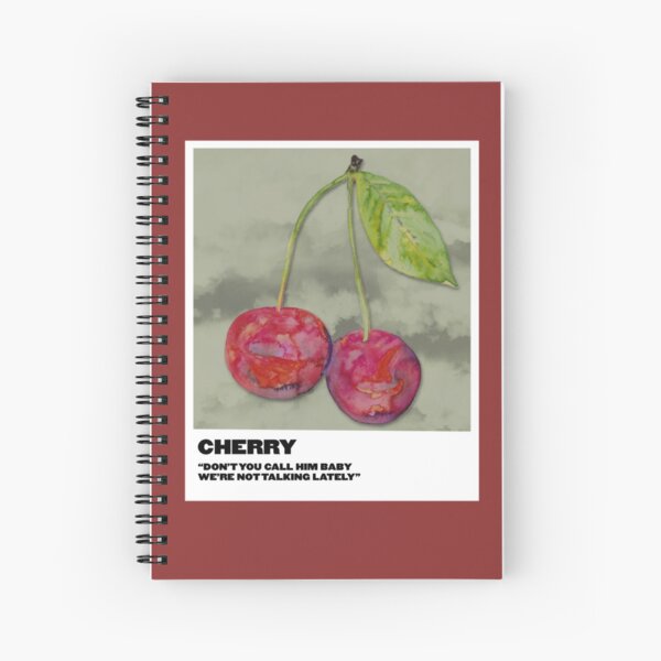 Polaroid de cereza Cuaderno de espiral