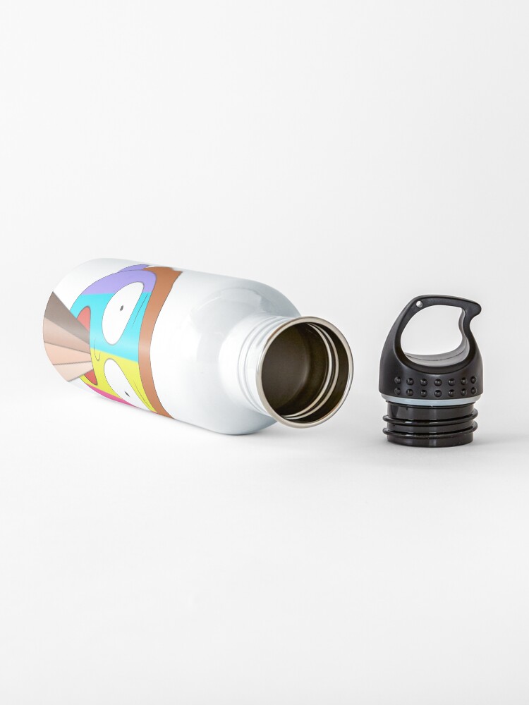 Alternate view of Inverted Rainbow Morty Water Bottle