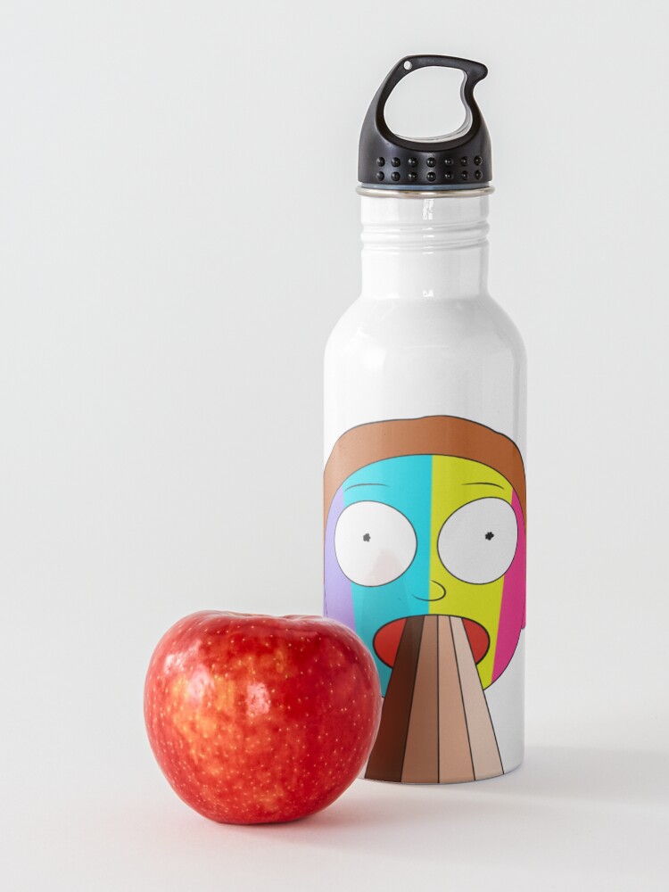 Alternate view of Inverted Rainbow Morty Water Bottle