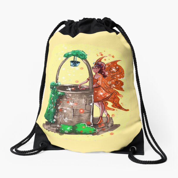 Wishitora The Wishing Well Fairy™ Drawstring Bag