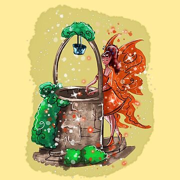 Artwork thumbnail, Wishitora The Wishing Well Fairy™ by TeelieTurner
