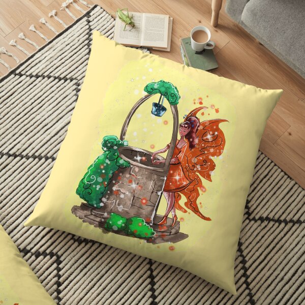 Wishitora The Wishing Well Fairy™ Floor Pillow
