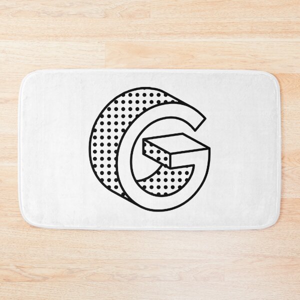 Item preview, 3D Ben Day Dot Isometric Letter G designed and sold by murialbezanson.