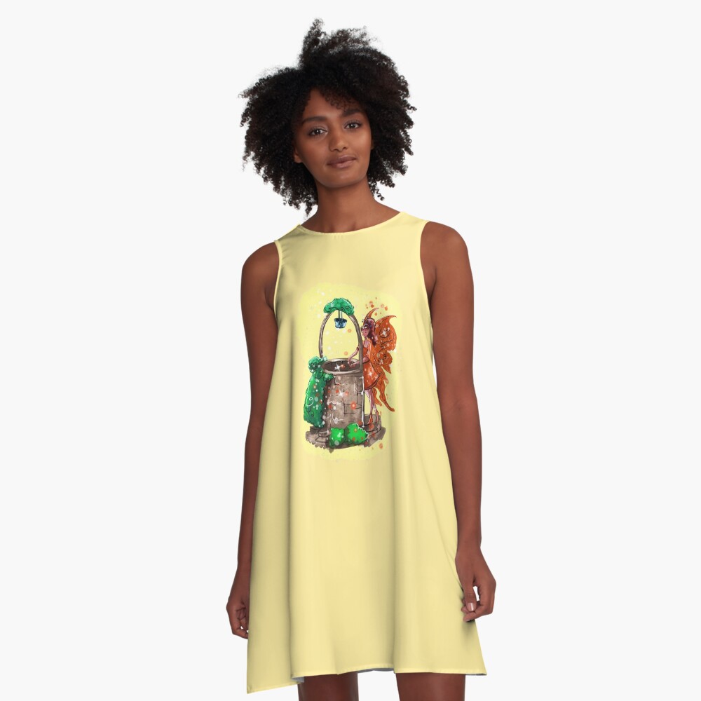 Item preview, A-Line Dress designed and sold by TeelieTurner.