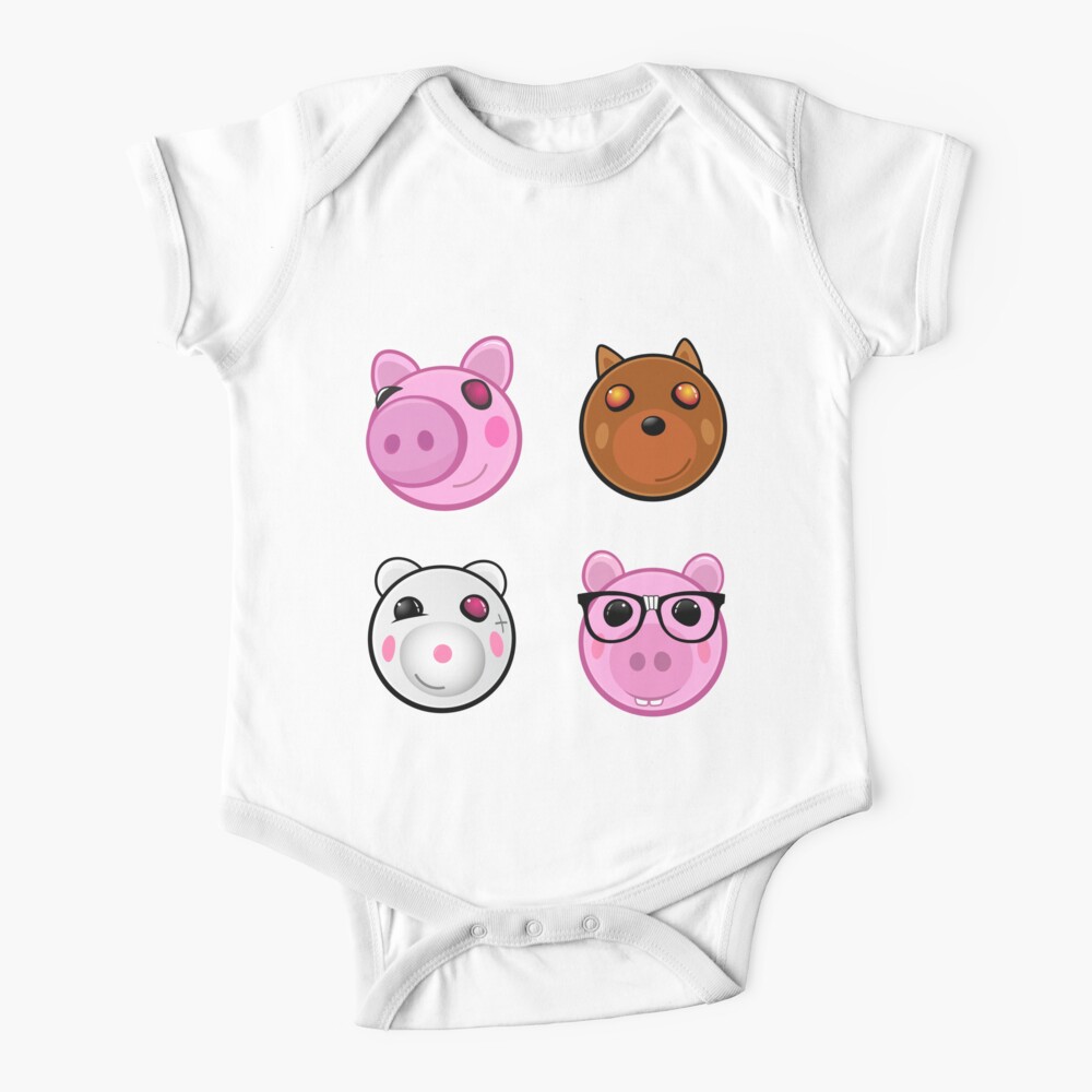 Body Para Bebe Piggy And Friends Personajes Del Juego De Theresthisthing Redbubble - pegatinas personaje roblox redbubble