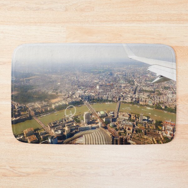 Item preview, Aerial View of London and the River Thames designed and sold by FOLK ART FUSION by heidiannemorris.