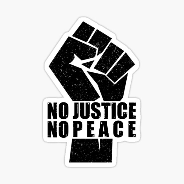 Vista previa del artículo con la obra «Sin justicia, no hay paz», diseñado y vendido por kader85.