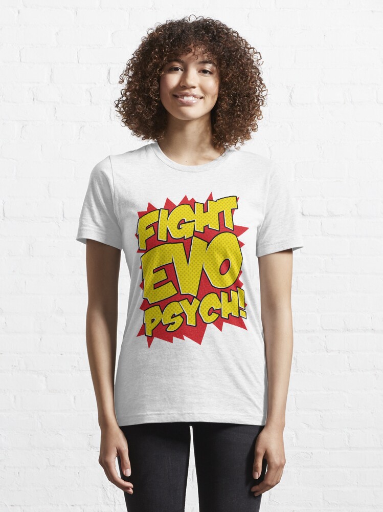 Alternate view of Fight Evo Psych! Essential T-Shirt