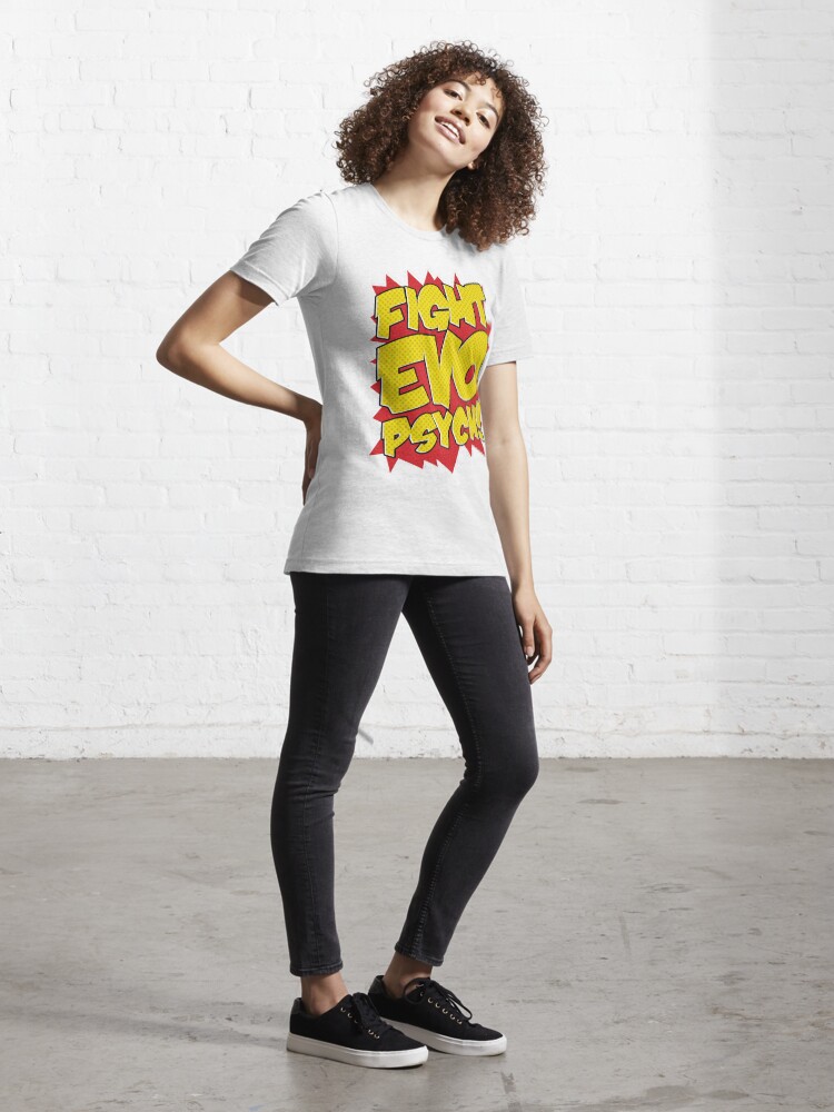 Alternate view of Fight Evo Psych! Essential T-Shirt