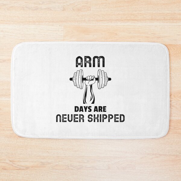Item preview, Arm Days Are Never Skipped designed and sold by Obiscidan.