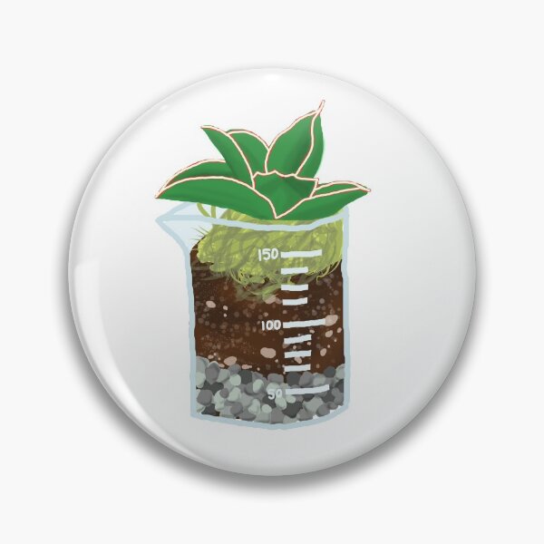 Item preview, Succulent in a Beaker designed and sold by Catsthetic.