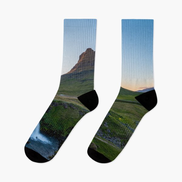 Item preview, Kirkjufell mountain and waterfall in Iceland designed and sold by Ilze Lucero.