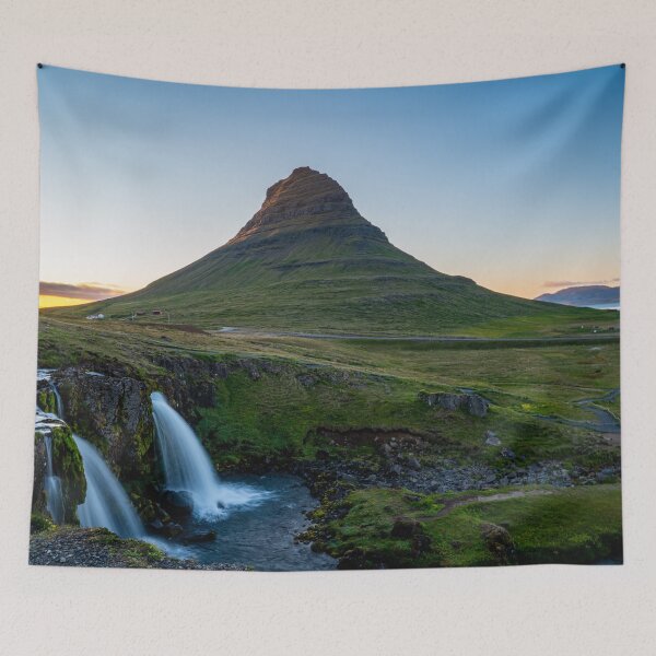Item preview, Kirkjufell mountain and waterfall in Iceland designed and sold by Ilze Lucero.