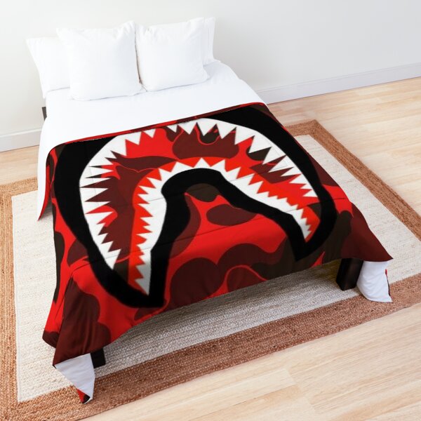 Bape camo shark Comforter