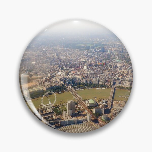 Item preview, Aerial View of London and the River Thames designed and sold by FOLK ART FUSION.