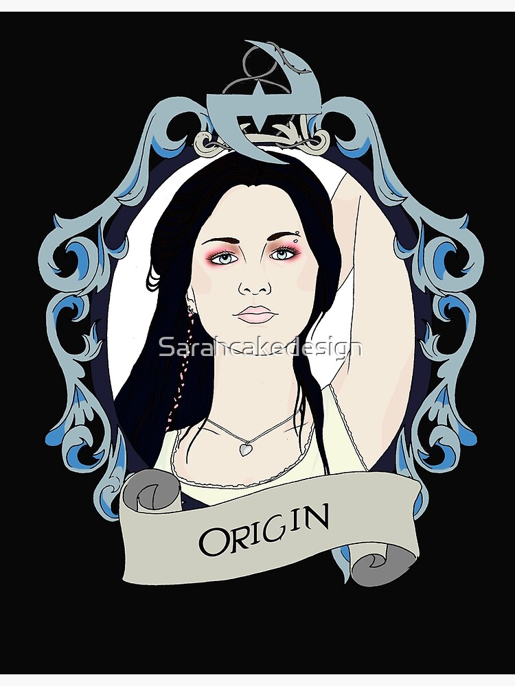 Amy Lee Of Evanescence Origin Era Poster By Sarahcakedesign Redbubble