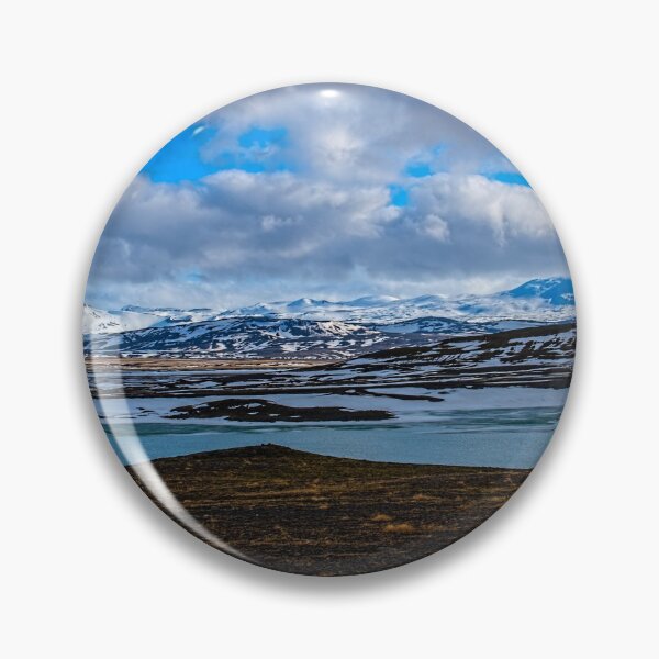 Item preview, Mount Hekla across lake Bjarnalon designed and sold by Chris Thaxter.