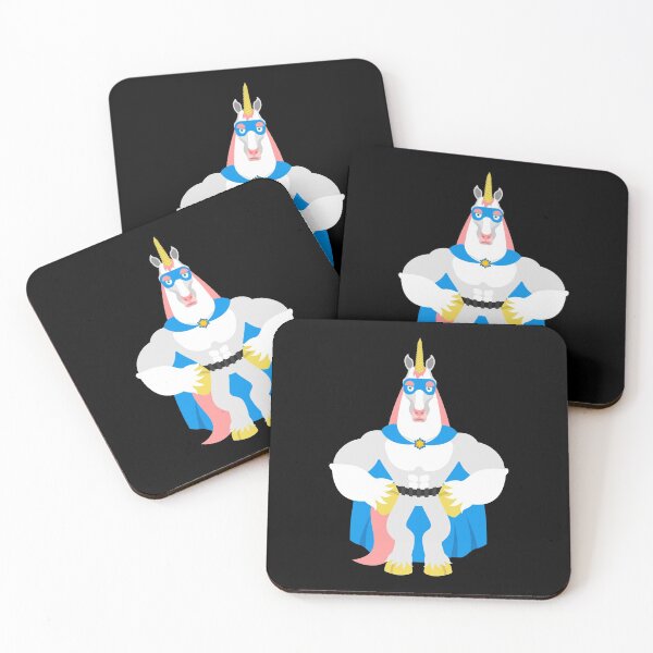 Item preview, Cute dad Unicorn Dadacorn Superhero Fantasy horse designed and sold by hasnimed.