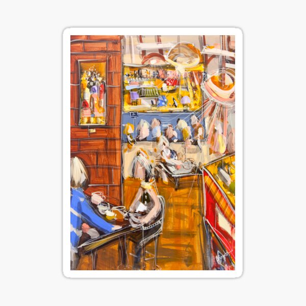 Paddington morning Sticker