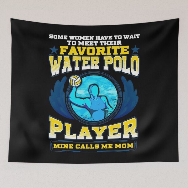 Item preview, Funny Water Polo Sports Player Mom designed and sold by UniQueensShop.