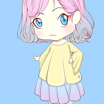 Artwork thumbnail, Chibi Pastel Girl by Hawa777ARTS