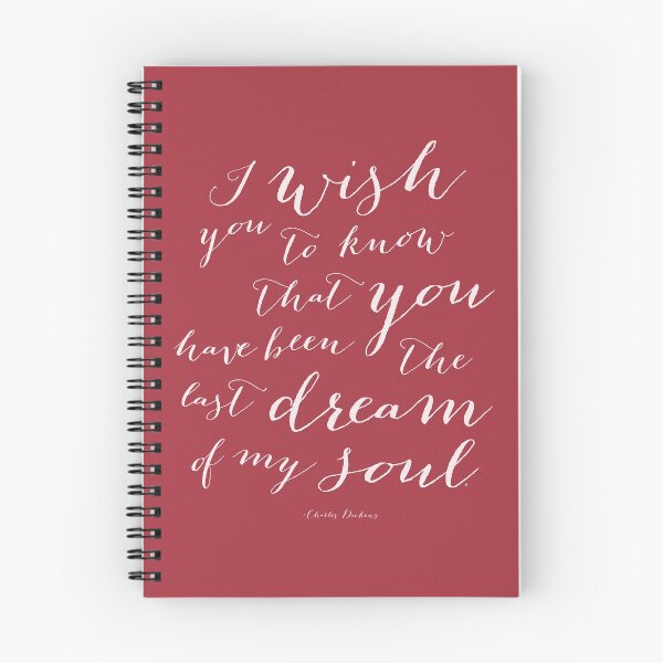 Item preview, I Wish You to Know That You Have Been the Last Dream of My Soul in red designed and sold by Kristen Glanzmann.